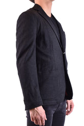 Sun68 Jacket Color: Black Material: cotton : 25%, wool : 25%, polyester : 50%